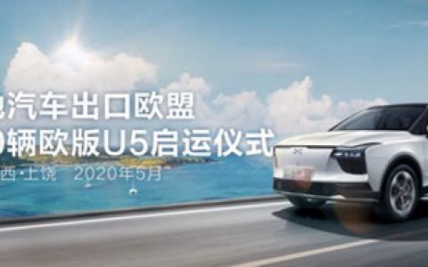 中欧协会常务副会长陈璟玥出席“首批爱驰汽车出口欧盟500辆定制欧版U5启动仪式”