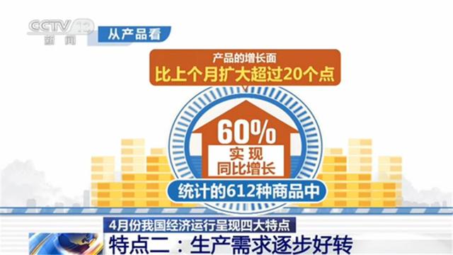国家统计局：4月份我国经济运行呈现四大特点