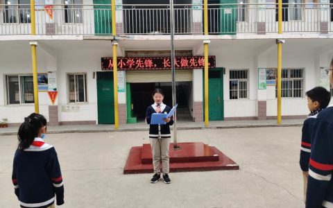 从小学先锋，长大做先锋——保合寨小学入队仪式
