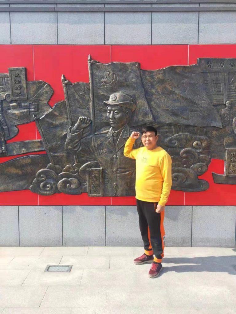 道德模范汪太银在郑州说"商丘″