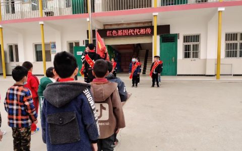 红色基因代代相传 ——保合寨小学清明节活动
