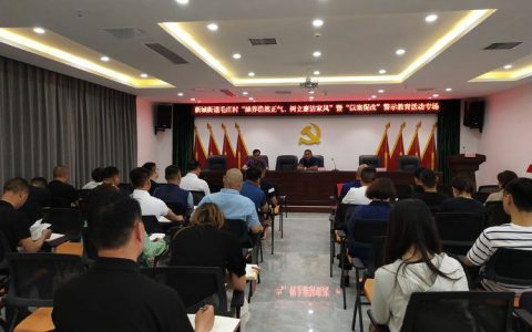 好家风促廉洁！新城街道毛庄村开展“涵养浩然正气，树立廉洁家风”暨“以案促改”警示教育活动