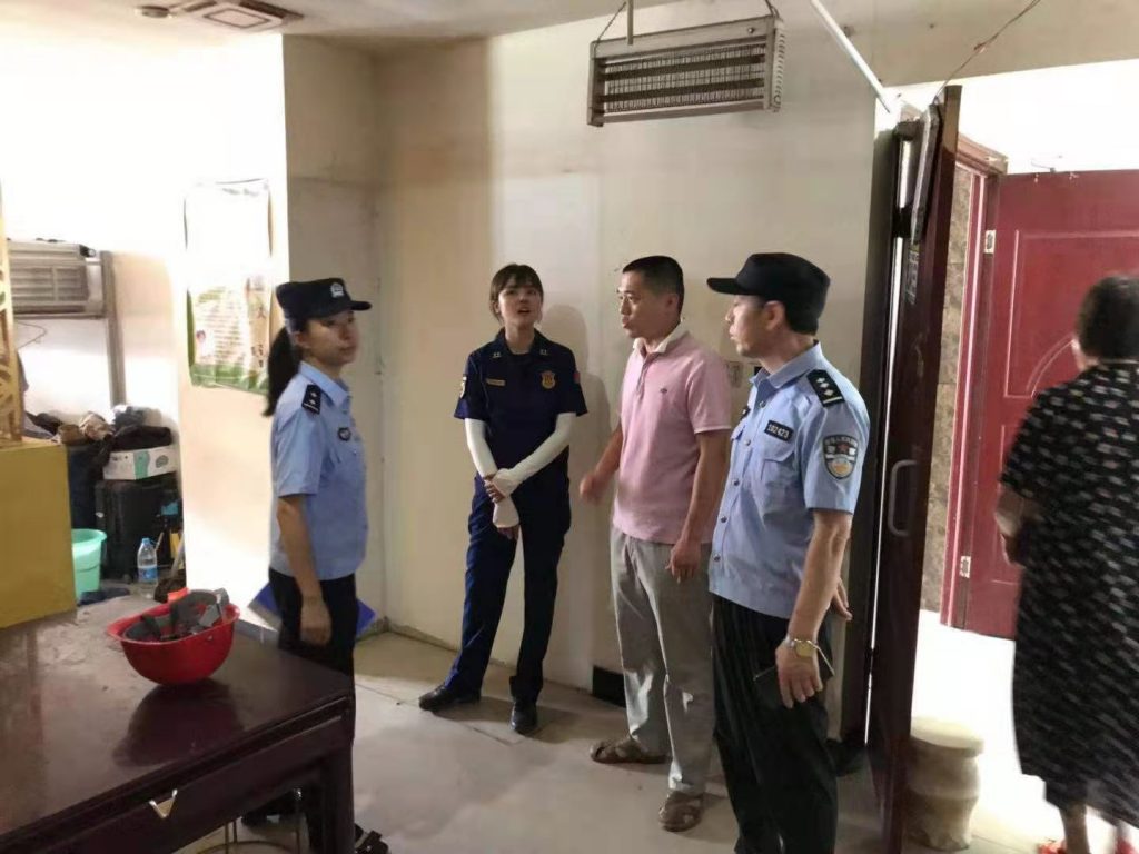郑州市惠济区新城街道办事处开展消防安全专项治理
