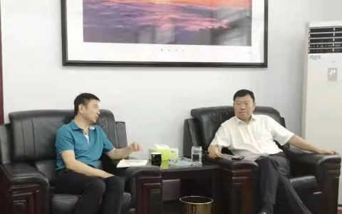 中欧协会驻河南省办事处主任钱红伟一行拜访鲁山县委