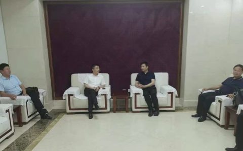 中欧协会驻河南办事处主任钱红伟一行到遂平县考察交流