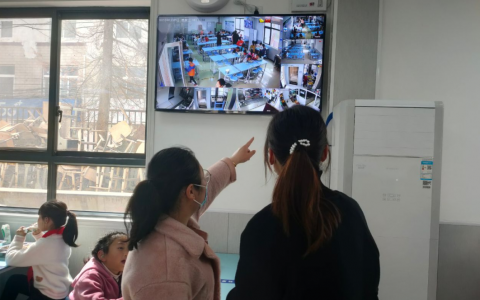 共享美好“食”光——记保合寨小学家长陪餐（二）