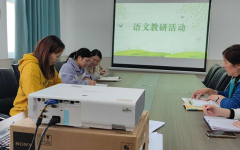 聚焦主题共探讨 教研活动促成长——保合寨小学语文教研组活动