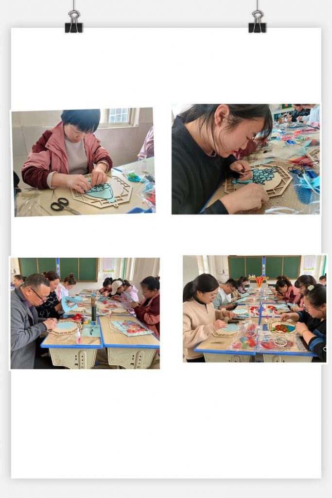 幸福三八节，感恩三月情——保合寨小学“三·八”手工活动纪实