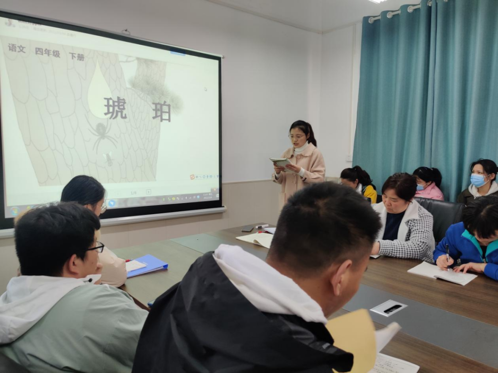 日常“过课”，提升教学 ——保合寨小学教师过课活动