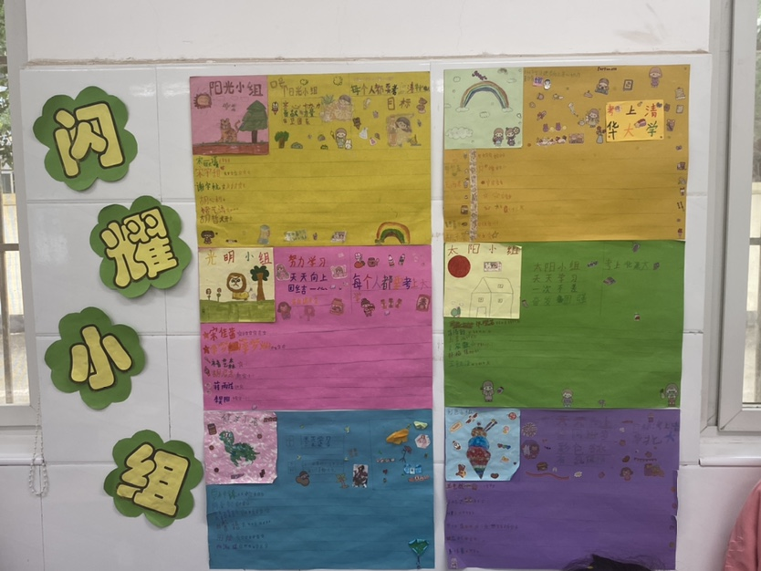 我的班级我建设——保合寨小学班级文化评比活动