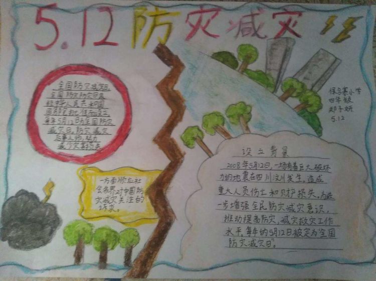 减轻灾害风险，守护美好家园——保合寨小学5.12全国防灾减灾线上主题班会