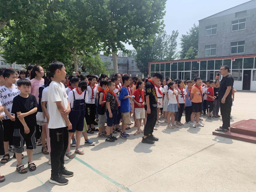 暑前教育，保平安——保合寨小学假期前安全教育