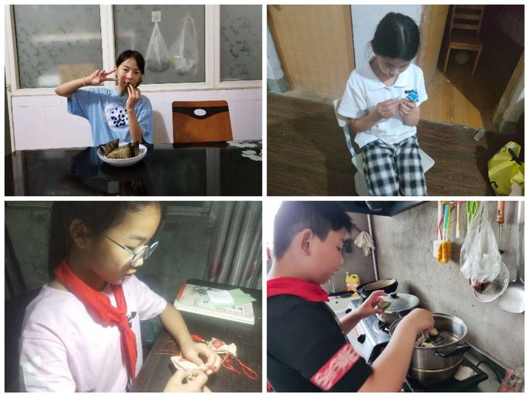 “粽”情飘香话端午——保合寨小学端午节活动