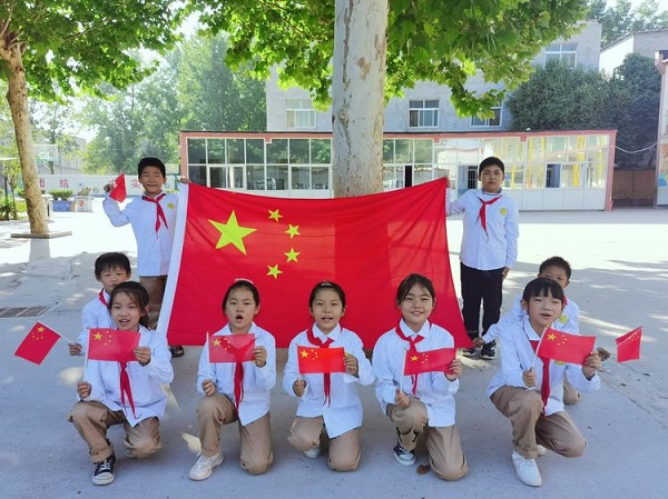 喜迎二十大 童心迎国庆——保合寨小学国庆节主题活动