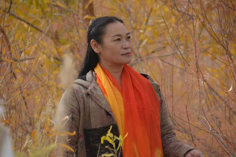 吴道子艺术研究会走进扒村瓷上水墨交流活动￼