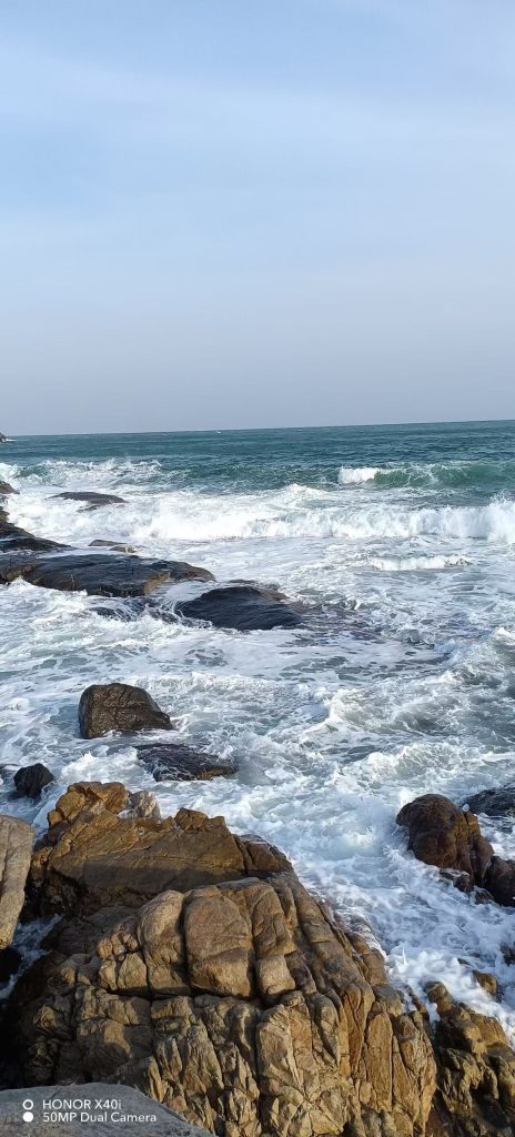 文昌石头公园观涛