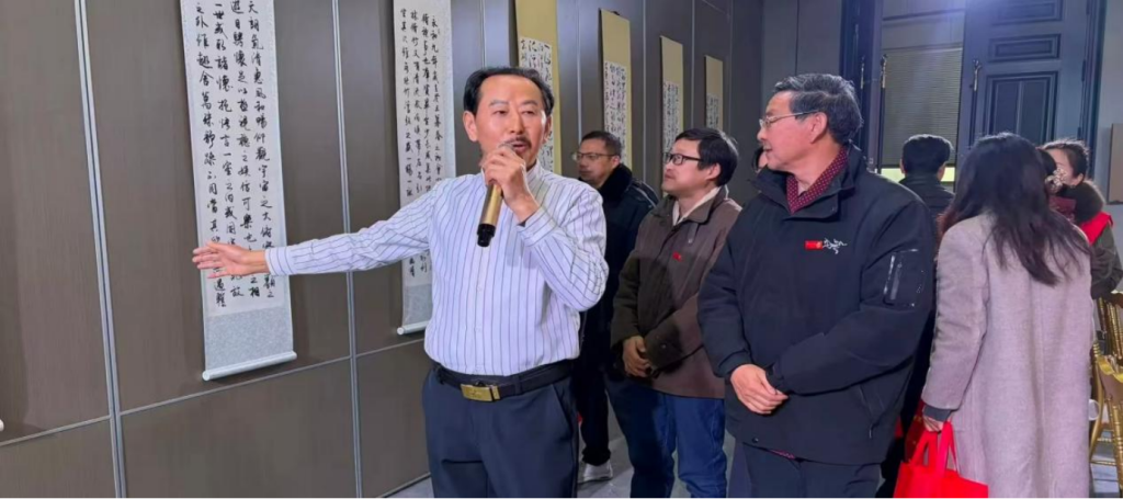 将军故里谱华章 红色墨韵绘新春