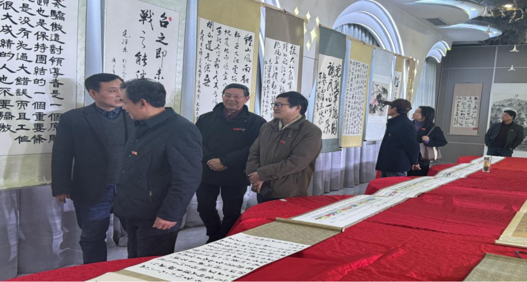 将军故里谱华章 红色墨韵绘新春